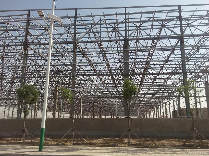 东丽汽车工业厂房网架