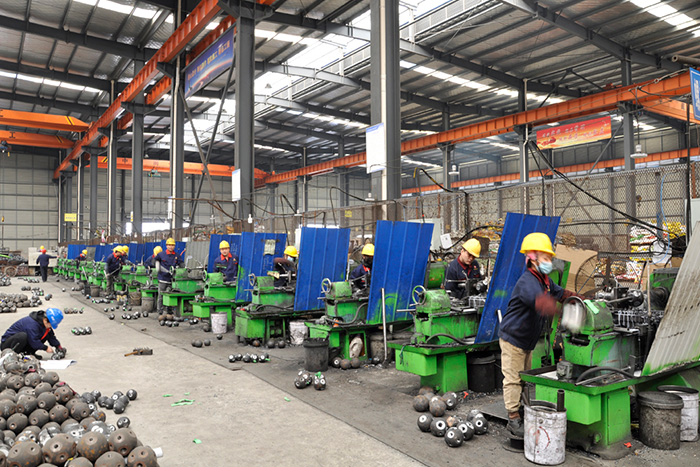 东丽网架锥头车间